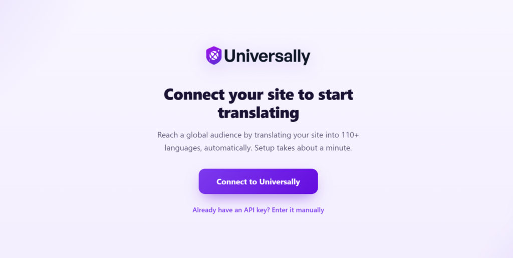 Universally setup wizard