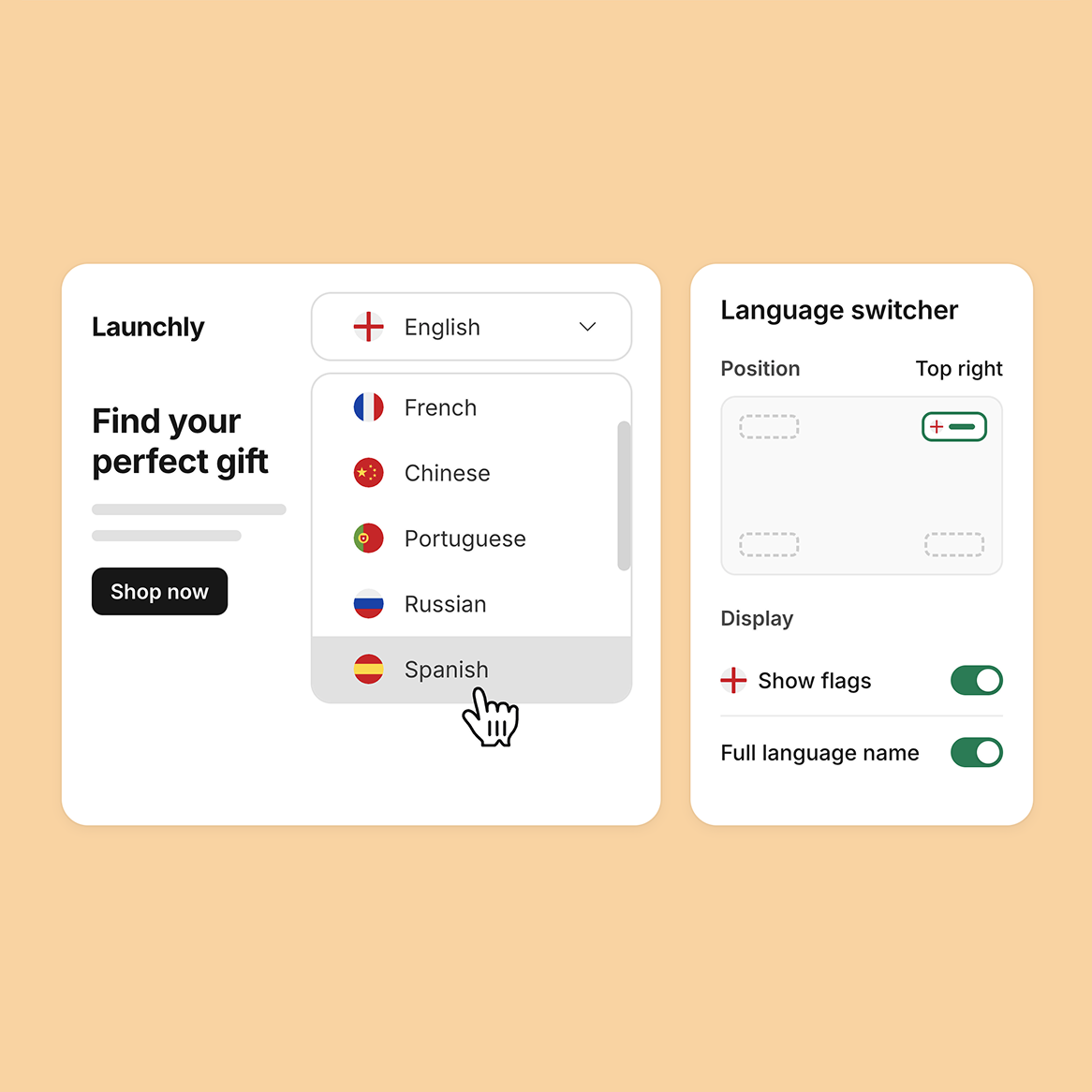 built-in-language-switcher - Universally