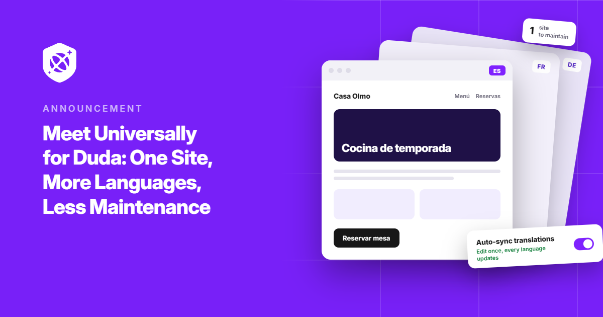 Meet Universally for Duda